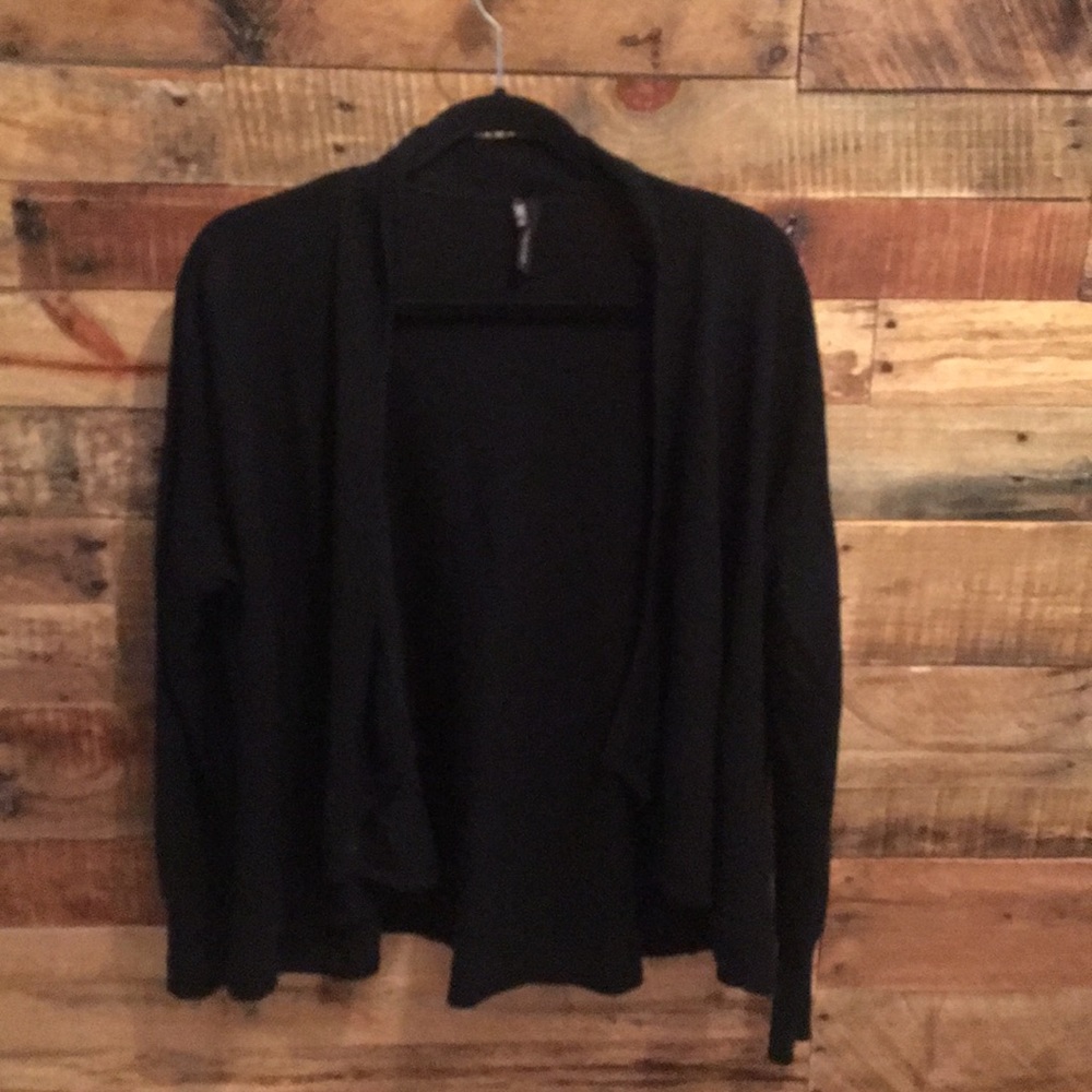 Maurices black sweater cardigan
